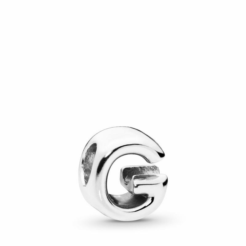 Pandora Australia Letter G Charm - Sterling Silver | ZTJVSB403